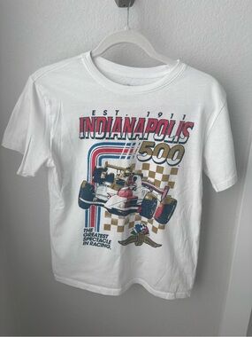 Indianapolis 500 Graphic Short Sleeve Tee - White